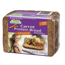 메스테마허 캐럿 프로틴 브레드, 1개, 250g
