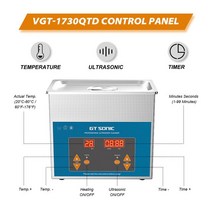 초음파세척기 안경세척기 GT 소닉 울트라 클리너 히터 타이머 3L 100W 진주 보석 안경용 바스켓으로 청, 03 VGT-1730QTD-3L_03 UK, 03 VGT-1730QTD-3L_03 UK