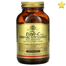 솔가 에스터-c 플러스 비타민C 1000mg 90정 Solgar Ester-C Plus Vitamin C 1000 mg