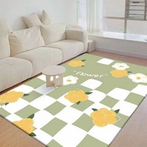 현관코일매트 매장 사무실 북유럽 스타일 카펫 거실 장식 홈 빅 사이즈 러그 침실 침대 옆 라운지 다다미, 14 14_03 90x140cm 35.4x55in