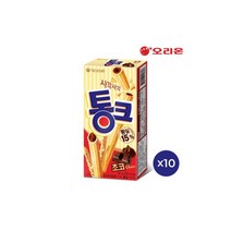 통크초코1P 45g x10개 과자 스낵 비스켓 비스킷, 통크초코1P(45g) x10개/ 과자 스, 10개