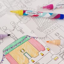 모나미 라이브칼라 DIY 스페셜세트 한정판, 혼합 색상, 1세트