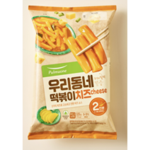 [풀무원] 우리동네 떡볶이 치즈 2인분 (325g), 325g, 5개