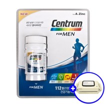 [국내발송] 센트룸 포 맨 멀티비타민 미네랄 112정 + 베베숲 물티슈 1팩