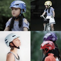 필모리스 어반 어린이 자전거헬멧 퀵보드헬멧 성인여성 아동헬멧, 매트아쿠아블루