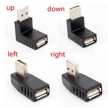스테디 캠 카메라 봉 모노포드 삼발이 블랙블루 9도 왼쪽으로 각진 USB 여성 M, 04 right, 03 Blue For USB 3.0