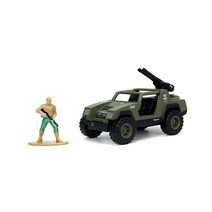 Jada Toys G.I. Joe 1:32 V.A.M.P 다이캐스트 차량 듀크 피규어 포함 33083