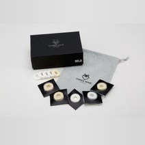 쓰리나인 차량용 방향제 추가향 리필킷 고체형 에어라이트 2box 2ea, 늑대/사슴/곰 전용, NO.5, 시트러스 그린