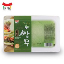 [푸른들마켓][일가집]쌈무(와사비) 1kg, 없음