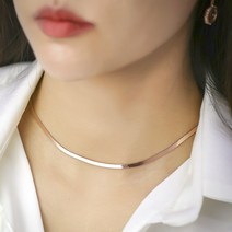 루피나 14k 18k 스네이크 신형 뱀줄 목걸이 2mm 3mm (4mm 주문가능)