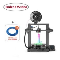 3D 프린터Creality Ender-3 V2 Neo 3D 프린터 32 비트 자동 메인 보드 CR-Touch 레벨링 풀 메탈 압출 이력, 01 Ender-3V2 Neo