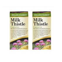 Holland & Barrett 홀랜드 앤 바렛 밀크 씨슬 50캡슐 2팩, 2개