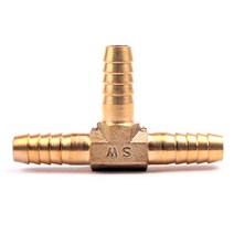 국산 신주 동 T-호스연결대 T형 8mm 9.5mm 11mm 13mm 파이 에어 호스 분배 티 연결 배관 파이프 닛뿔 닛불 니뿔 호스니플 호스연결대 호스연결니플 호스니플 호스닛뿔, T형 호스연결대 9.5파이