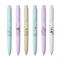 시그노 한정판 볼펜 캐릭터 0.38mm UMN-185NCS-38, 헬로키티사과 KT.APPLE
