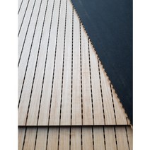 MDF 라인 타공보드(방염처리) 9x1184x2400mm 흡음 방음합판 목재 엠디에프, 백색