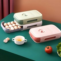 닐스샵_ 냉장고반찬용기 업소반찬용기 혼수준비 계란수납 반찬통 소분통 계란 _neills, 닐스샵_ 러브트리스 서랍식 계란 케이스 계란바구니, 닐스샵_ 핑크