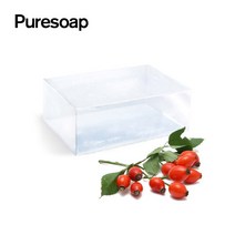 퓨어솝 투명 MP 비누베이스-로즈힙오일 첨가 비누베이스 비누만들기, 20kg