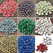 자기질 공예타일, A05.사각큐브 소프트레몬