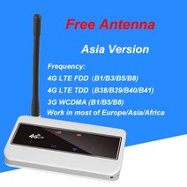 공유기 Tianjie4G 와이파이 라우터 미니 3G Lte 충전식 배터리무선 휴대용 포켓 모바일 핫스팟 자동차 와이파이 Sim 카드 슬롯, CHINA_MF904-2 White