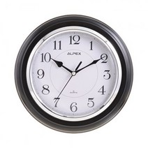 판촉물/100개/알펙스벽시계 AW155시계벽시계/홍보행사용품 대량구매 단체선물도매 로고인쇄 개업결혼 기념, 기본100개구매시, 인쇄없음