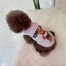 바이현 써니데이티셔츠 강아지옷 애견의류 XS-2XL, 아이