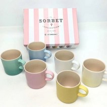 르 쿠르제 350ml 머그컵 6종 마카롱