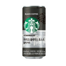 스타벅스 파이크 플레이스로스트블랙 200ml x18캔, 단일옵션, 단품