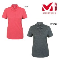 밀레 MILLET 메가쿨2 여성 카라 반팔티셔츠 MVPUT802F