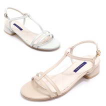 [AK PLAZA] [세라]SAERA S21S407 샌들 화이트 베이지 3CM