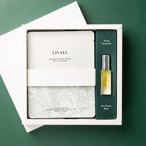 리브얼LIVALL 바이오셀룰로오스 마스크 레스트 앤 글로우 세트 33ml x 3개입, 레스트 앤 글로우 세트 (피스풀)