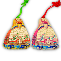 한국민예사 전통 금장 금속 책갈피 북마크 Korean bookmark 74종, 14 신부장옷