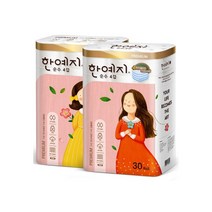 한예지 순수 4겹 25m 30롤 x 2팩