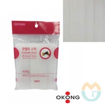 위센티브 미니 핫멜트스틱 40개 핫멜트접착제 글루건스틱 글루스틱