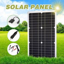 태양열판넬 태양열조명 태양광패널 전문 100w 12v 태양 전지 키트 30a 태양 광 충전 컨트롤러가있는 그리드 단결정 모듈에서 단일이중 usb 포트, 단일 USB