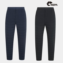네파 NEPA 송파점 남성 겨울 봉제선이 없는 튜브 원단을 사용하여 다운 삼출 현상을 최소화 베이직 튜브 구스 다운 팬츠 7I71607 SPP