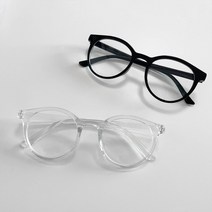 뿔테안경 데일리 이동휘 안경테 투명뿔테 기본 2color