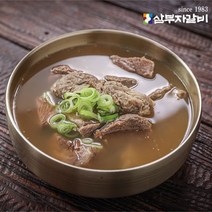 삼부자갈비 뼈없는 갈비탕 800g x 10팩, 없음