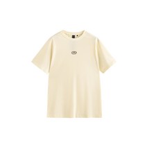 반팔라운드넥티 OCE 티셔츠 남자 가을 트렌드 취미 플라워상의 순면 코튼 커플 2594700761