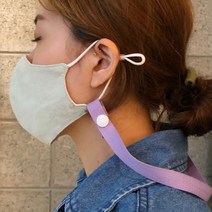마켓메이트 마스크 무독성 목걸이 스트랩 국내생산 분실방지 넥 줄 똑딱이 끈