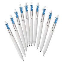 MITSUBISHI Pencil Mitsubishi 연필 젤 볼펜 Uniball One 0.38 라이트 블루 10 Hako UMNS38.8, 1개, 상품명참조