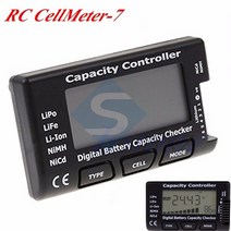 밧데리 테스터기 베터리 배터리 체크기 누설전류계 전기테스트기 rc cellmeter-7 디지털 용량 감지기 lcd 검사기 테스터 전압 컨트롤러 lipo life li-ion