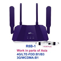인터넷 공유기 원룸 잠금 해제 300mbps 4g sim 카드 라우터 wifi lte 모뎀 wi-fi wanlan rj45 포트 액세스 모바일 핫스팟 네트워크 fdd 광대역, 버전 1