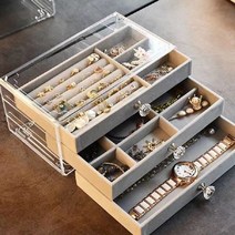 이든 3단 투명 보석함 쥬얼리 보관함 주얼리박스 주얼리보관함