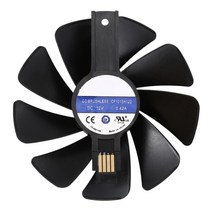 95mm의 CF1015H12D DC12V 비디오 카드 쿨러 팬 사파이어 NITRO RX480 8 세대 RX 470 4G GDDR5 RX570 4G / 8G D5 RX580 8 세대, 하나, 보여진 바와 같이