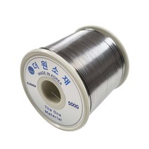 더원소재 0.6mm 솔더와이어 일반실납 유연실납 500g
