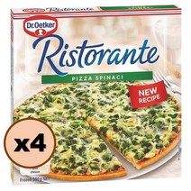 닥터 오트커 리스토란테 시금치 피자 390g 냉동피자 간편식, 4개