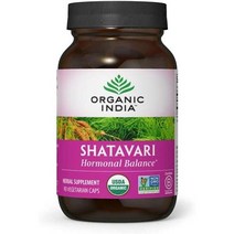 Organic India Shatavari 샤타바리 800mg 90캡슐