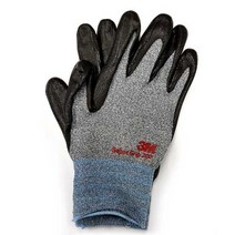 쓰리엠 슈퍼그립 200 작업장갑 L, 회색, 10개