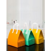 일회용 보냉백 보온 가방 단열 매장 배달 포장 손잡이, T.민트 엑스라지 50개