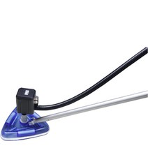 수영장 청소기 이끼제거 수중 흡입 필터 여과 배설물, 85W 삼각형 와이어 2.8 미터